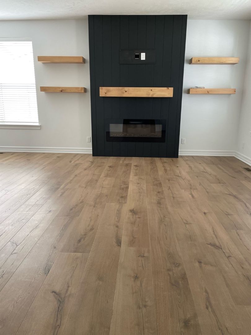 Hardwood floors at Veterans Carpet One